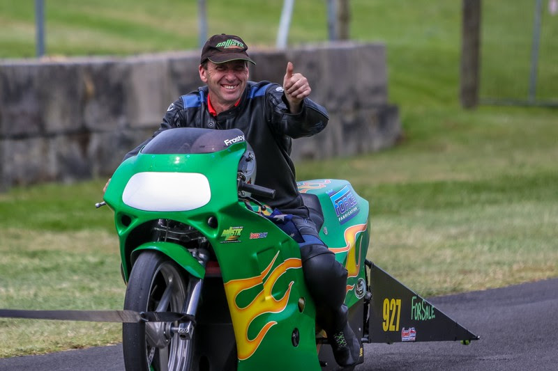 Australian Drag Bike Racer Tony Frost