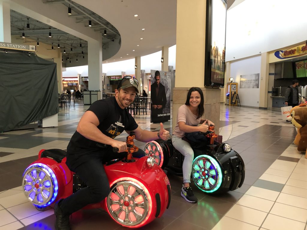 Cycledrag Drag Racing in The Mall