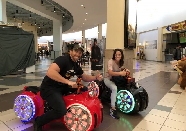 Cycledrag Drag Racing in The Mall