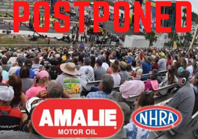 Gatornationals Postponed