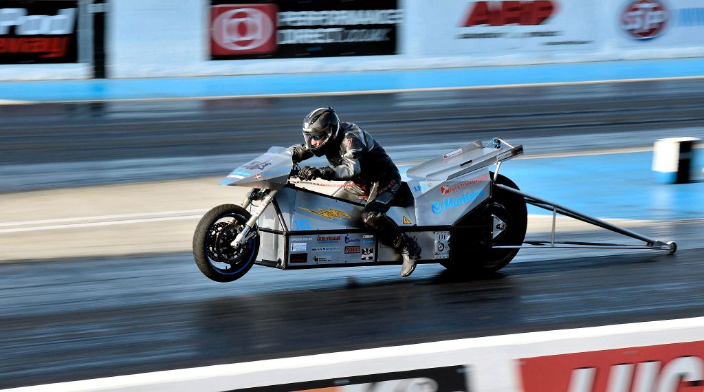 Hans-Henrick Thomsen Electric Drag Bike