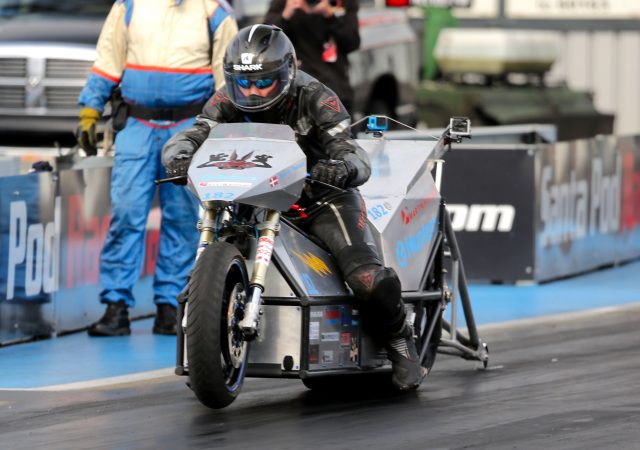 Hans-Henrick Thomsen Electric Drag Bike