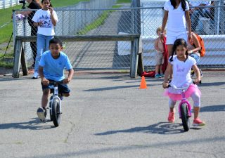 Strider Bike Drag Race