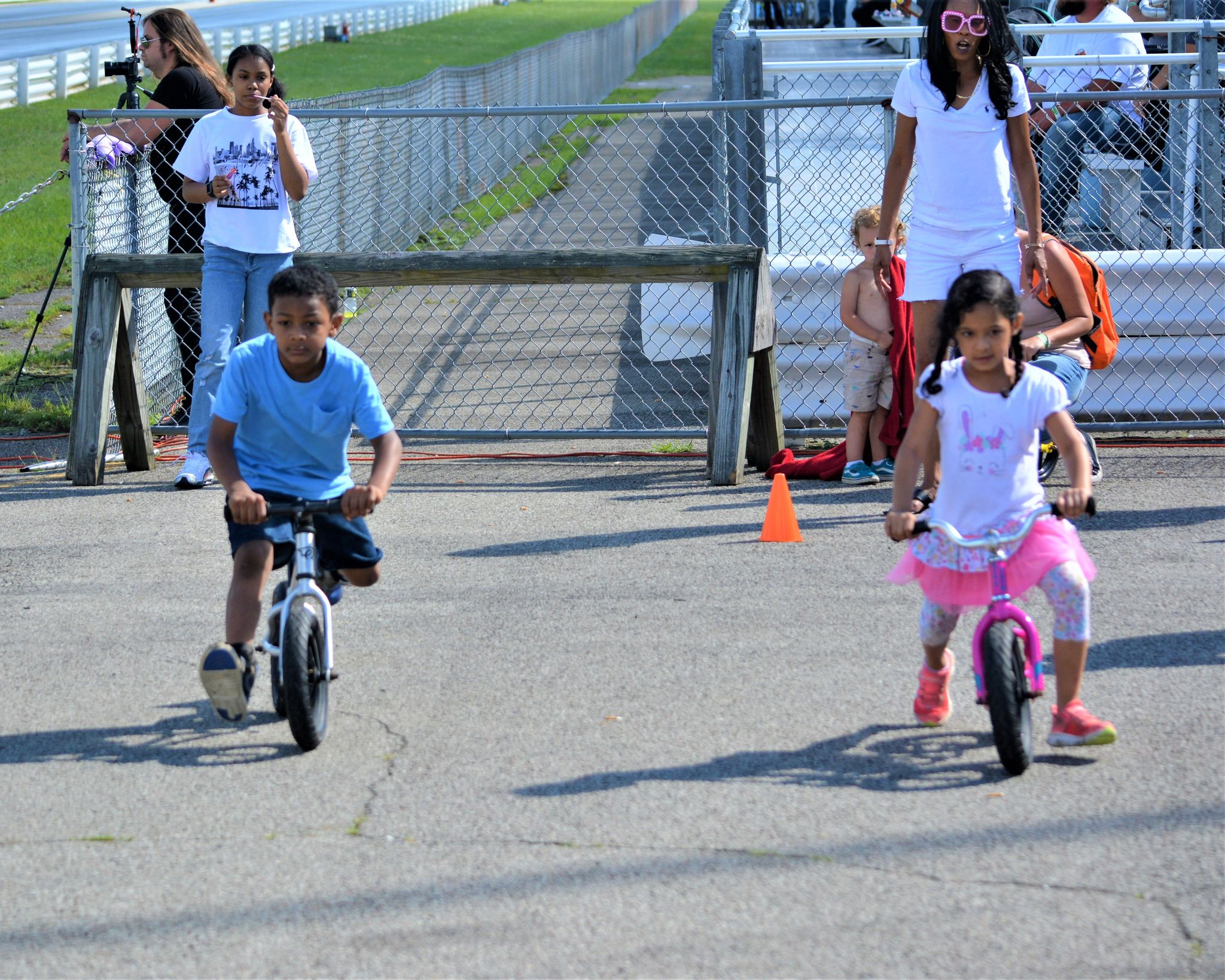 Strider Bike Drag Race