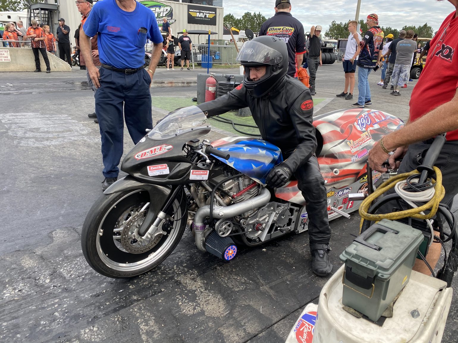 Dan “The Man” Wagner Explains Turbo Tire Problem – Drag Bike News