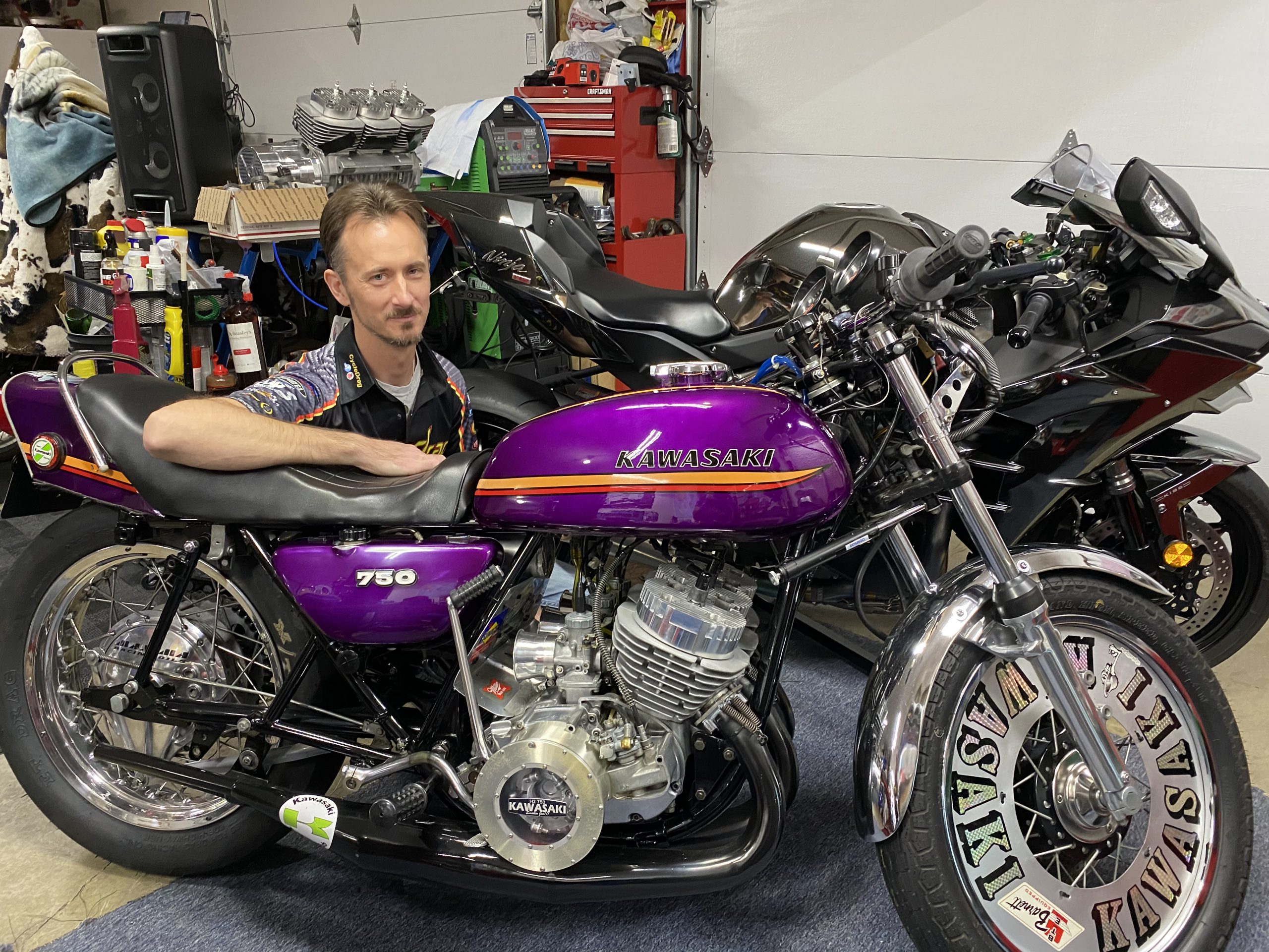 Døde i verden Smitsom sygdom bekvemmelighed His Amazing Kawasaki H2 Collection – Drag Bike News