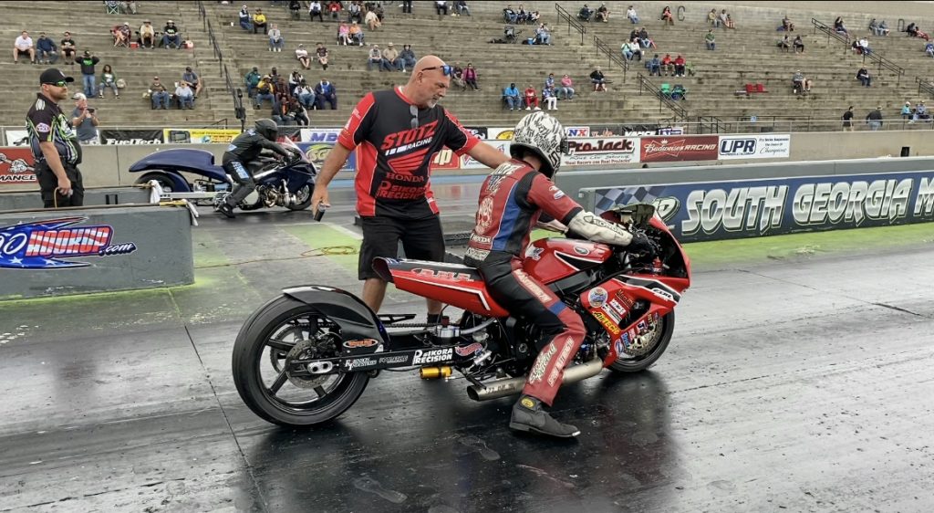 Frankie Stotz Honda Pro Street Drag Bike