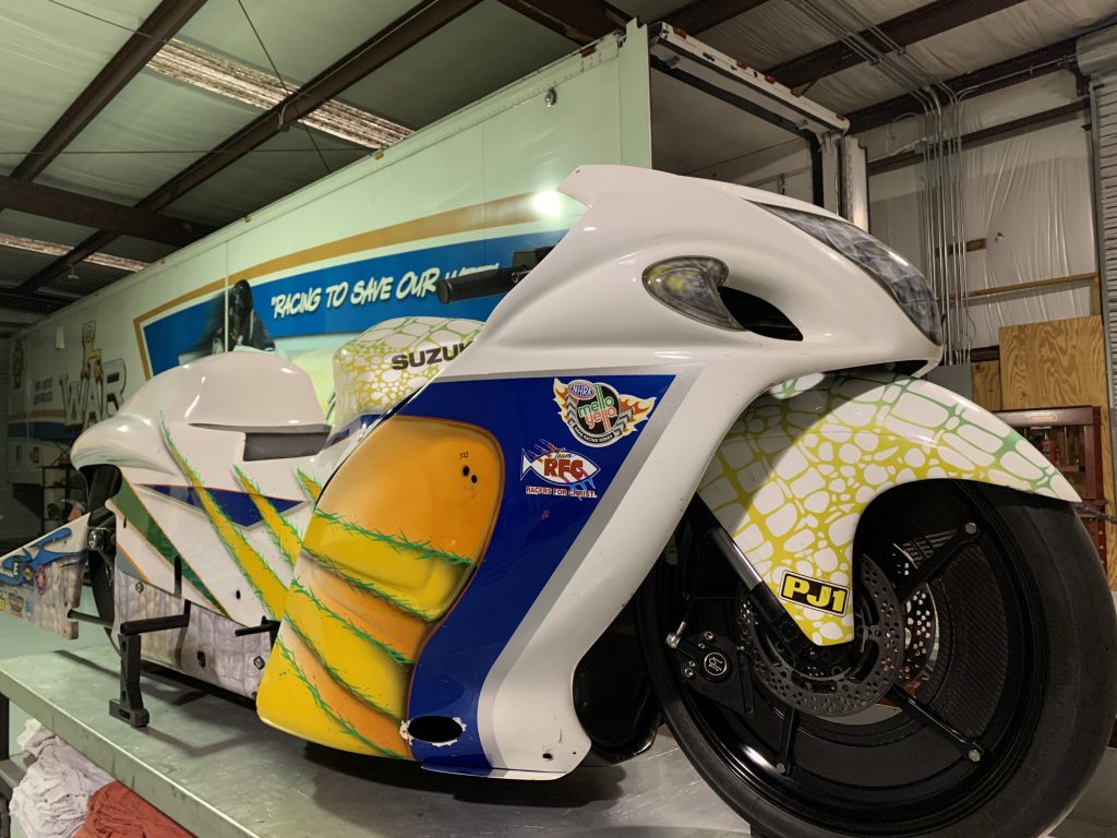 NHRA Pro Stock Motorcycle Hayabusa Body