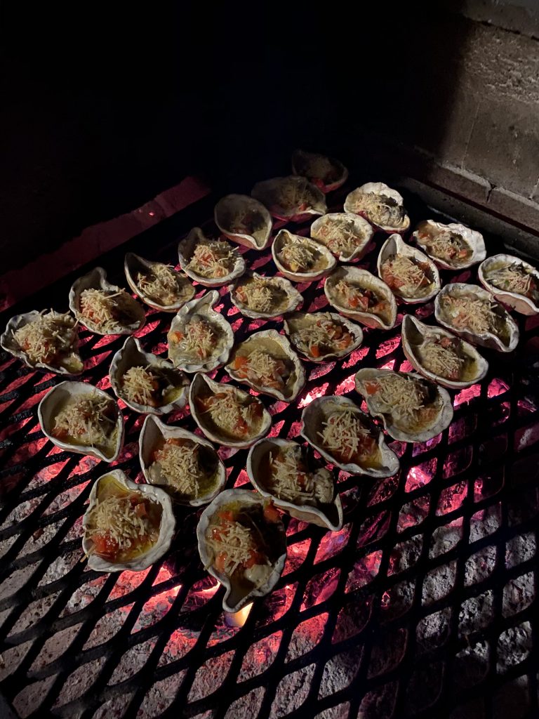 Grilled Oysters