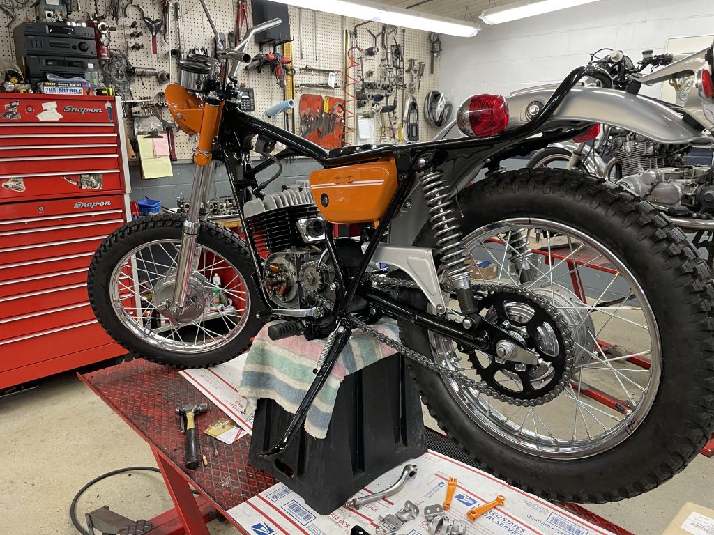 Yamaha Dirt Bike Restoration