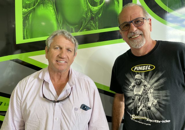 Jimmy "Hulk" Brantley and Larry "Spiderman" McBride