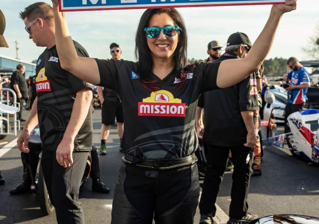 Angelle Sampey 200 MPH