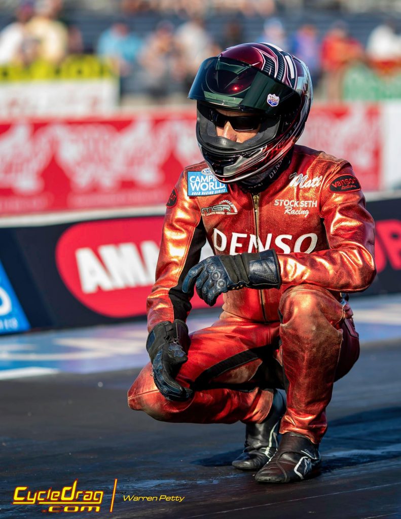 Matt Smith NHRA Pro Stock Motorcycle