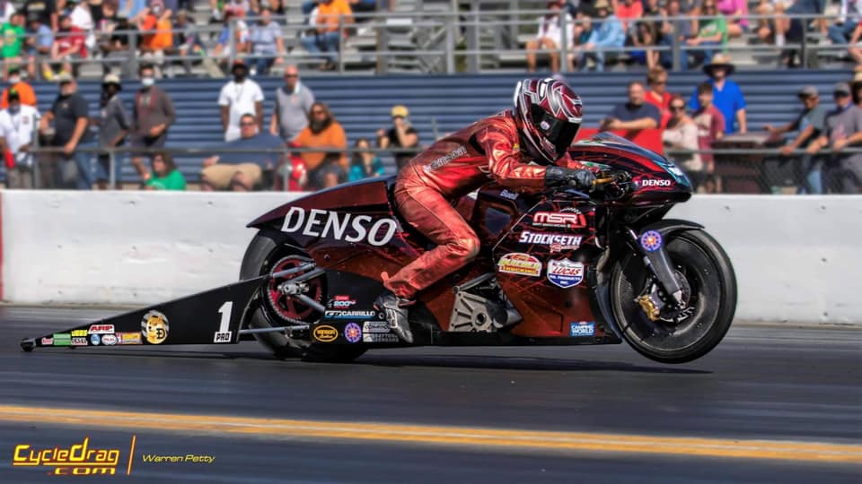 Matt Smith NHRA Pro Stock Motorcycle