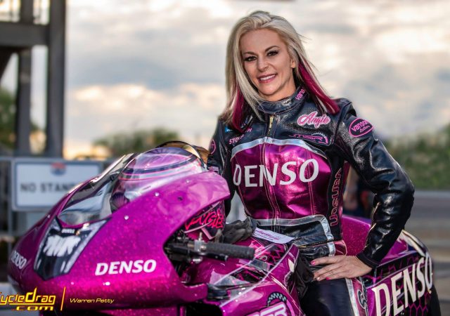 Angie Smith NHRA Pro Stock Motorcycle