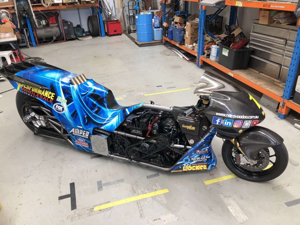 Chris Matheson Top Fuel Motorcycle