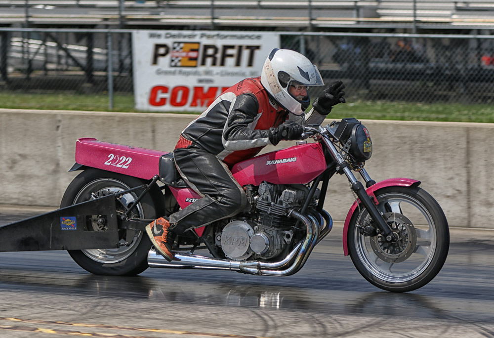 Kawasaki KZ Drag bike