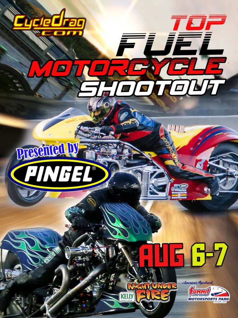 Cycledrag Top Fuel Motorcycle Shootout Norwalk