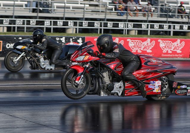 Joey Brandgard 4.60 Drag Bike
