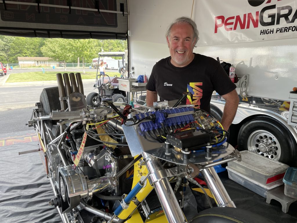 Dave Vantine Top Fuel Motorcycle