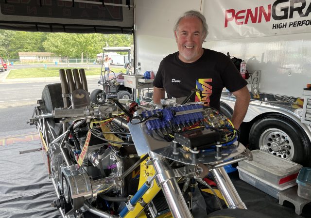 Dave Vantine Top Fuel Motorcycle