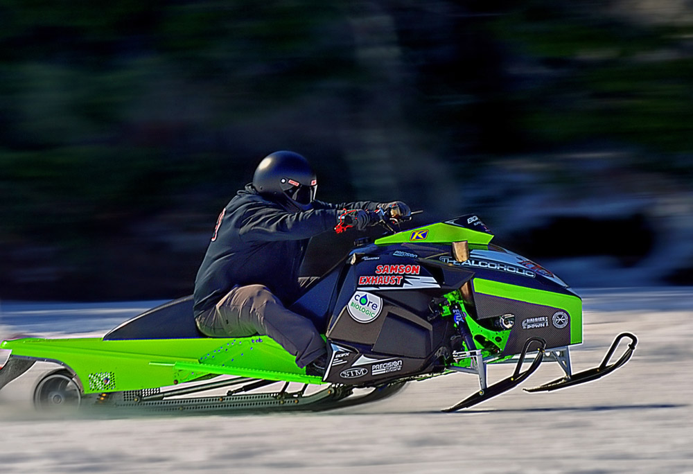 KILM Snowmobile drag racing