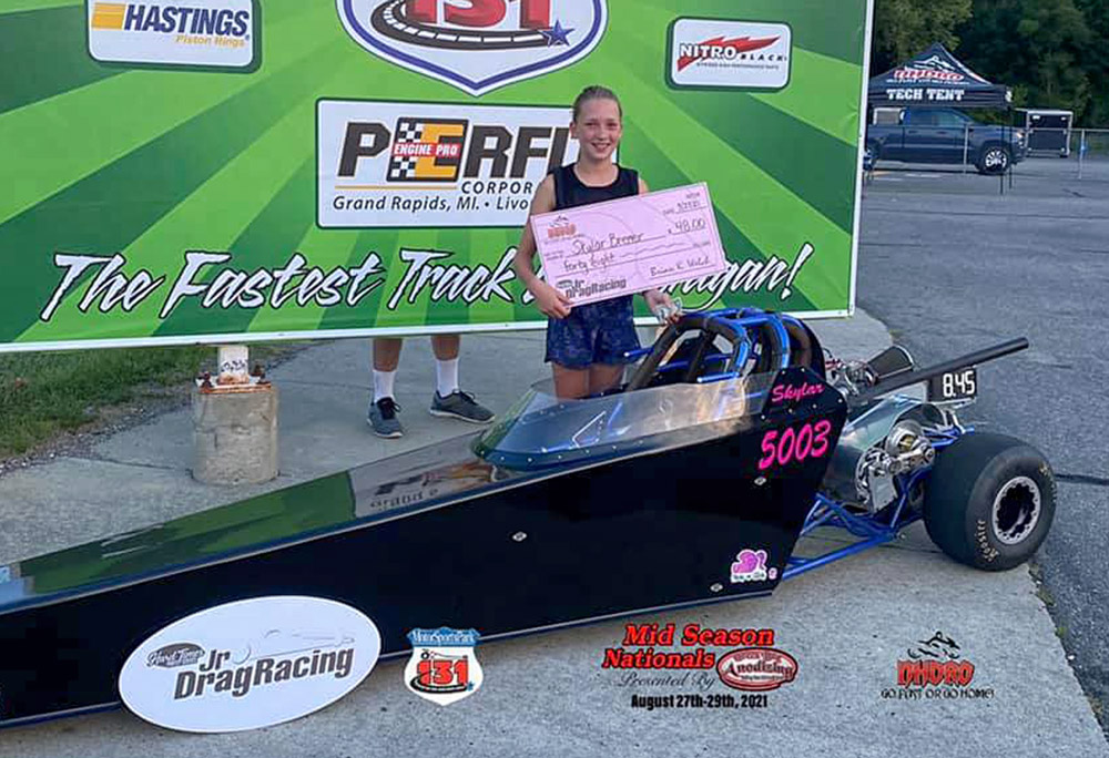 Jr Dragster Winners Circle