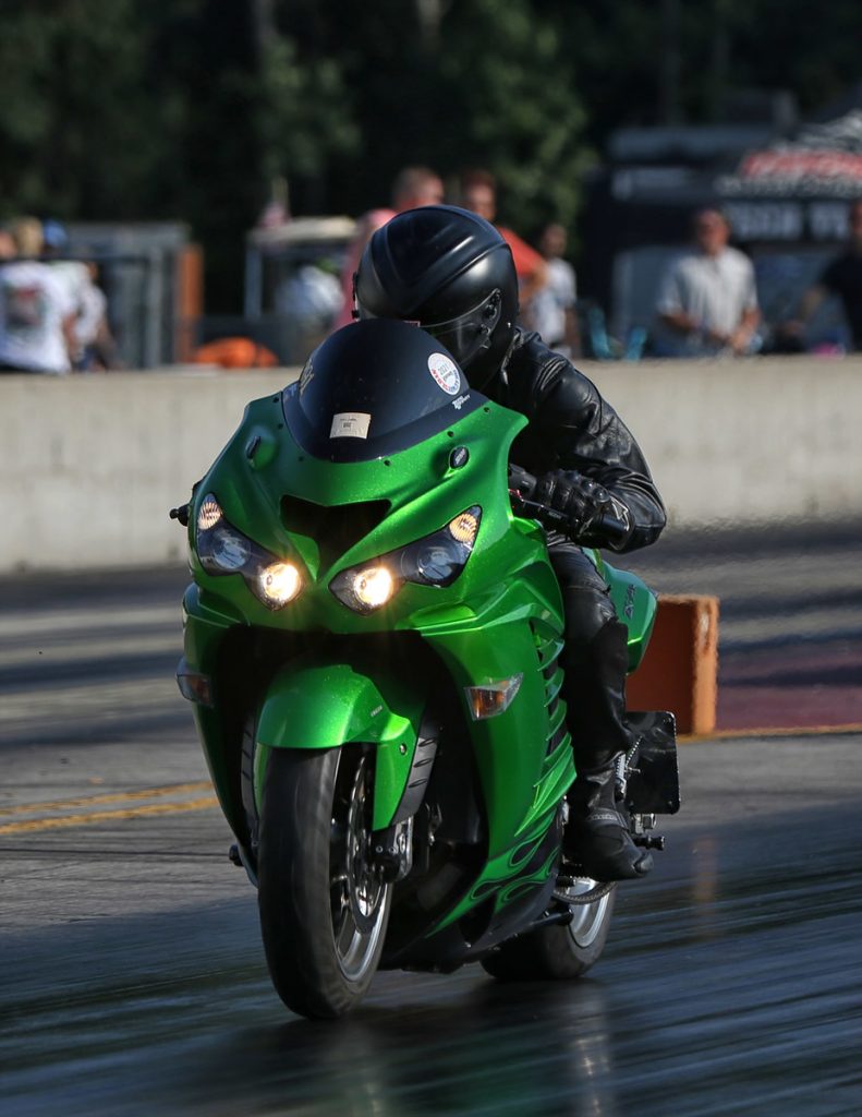 ZX 14R Drag Racing