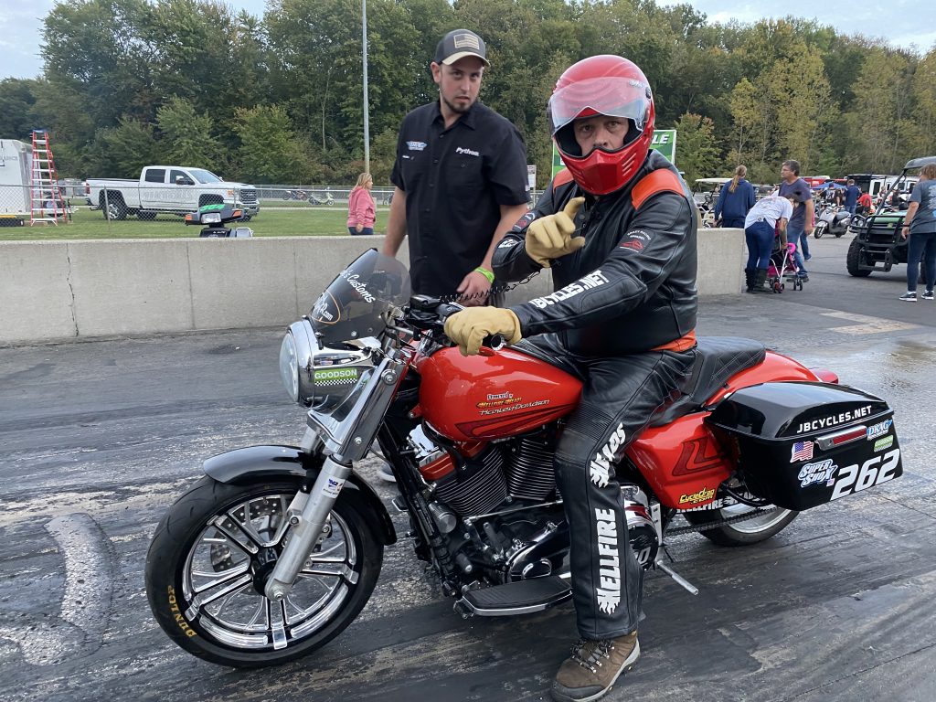 Harley drag bike