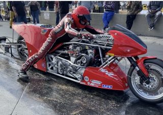 Chris Hand Top Fuel Motorcycle