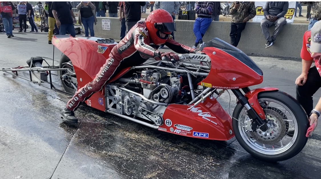 Chris Hand Top Fuel Motorcycle