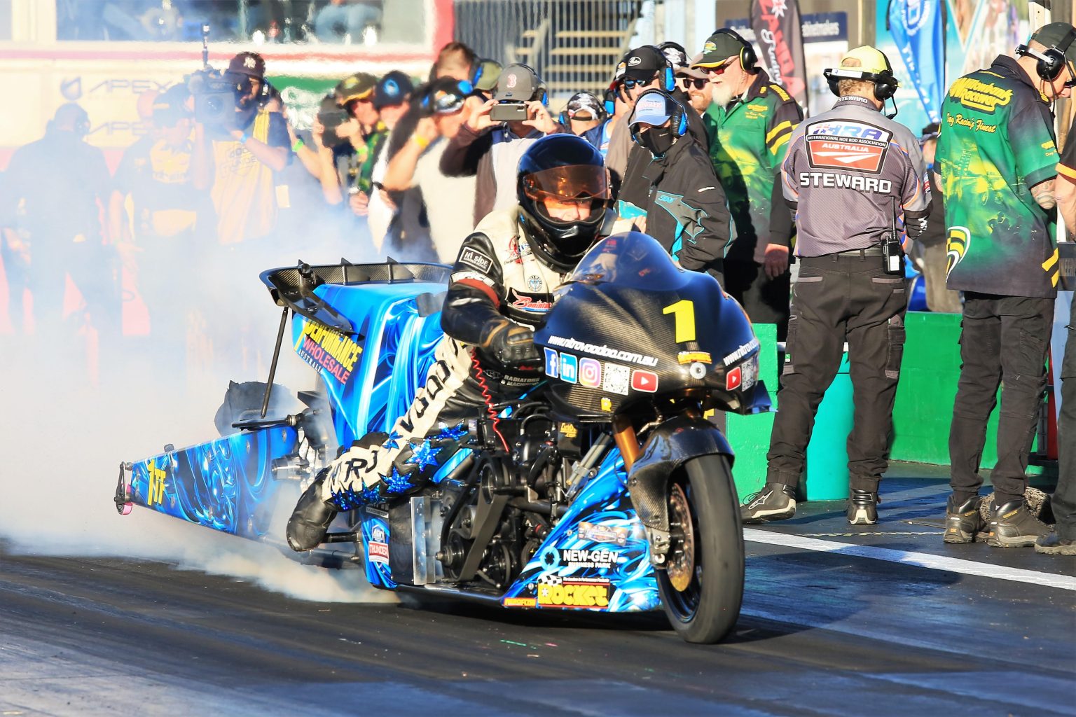 An Inside Look Into Top Fuel Motorcycle in Australia Drag Bike News