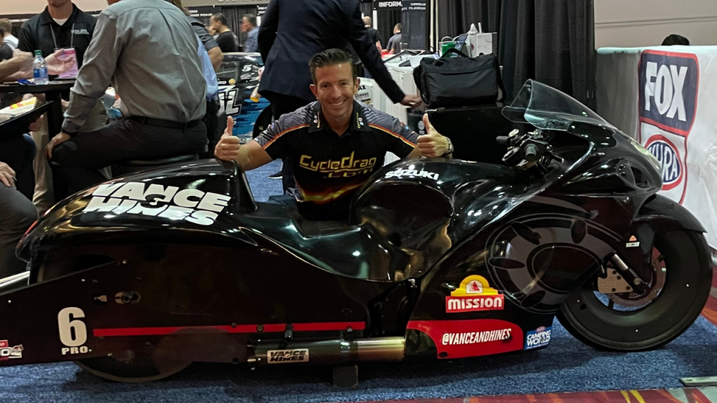 motor cycle drag racing