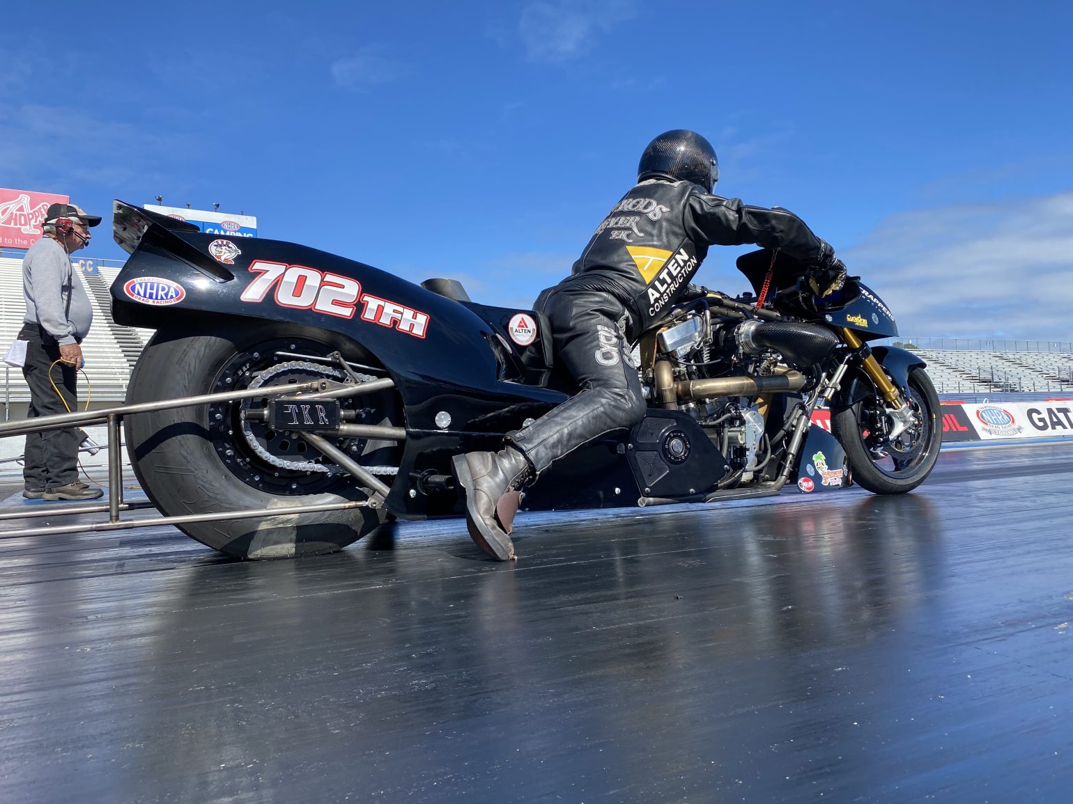 Top Fuel Harleys Hit Top Speed Drag Bike News