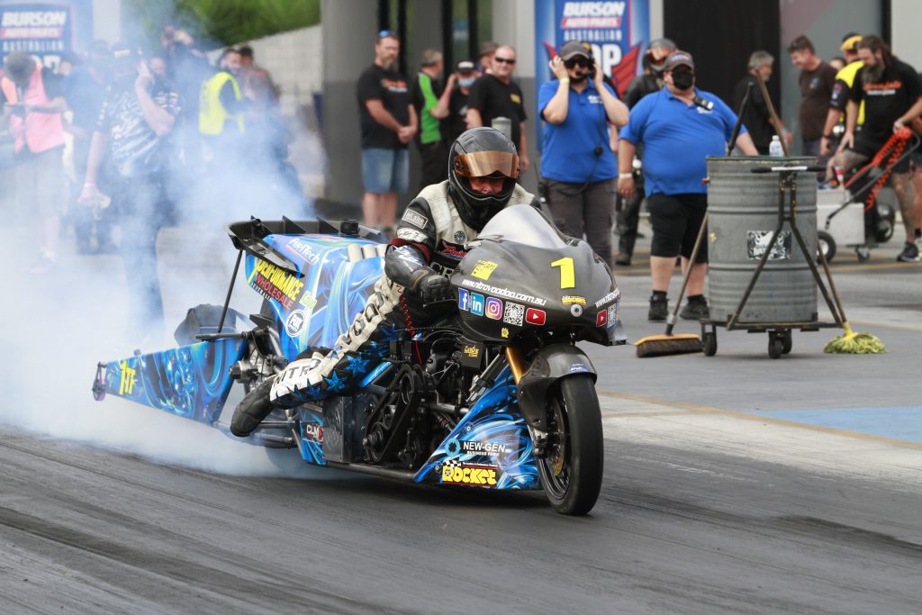 Chris Matheson Top Fuel Motorcycle