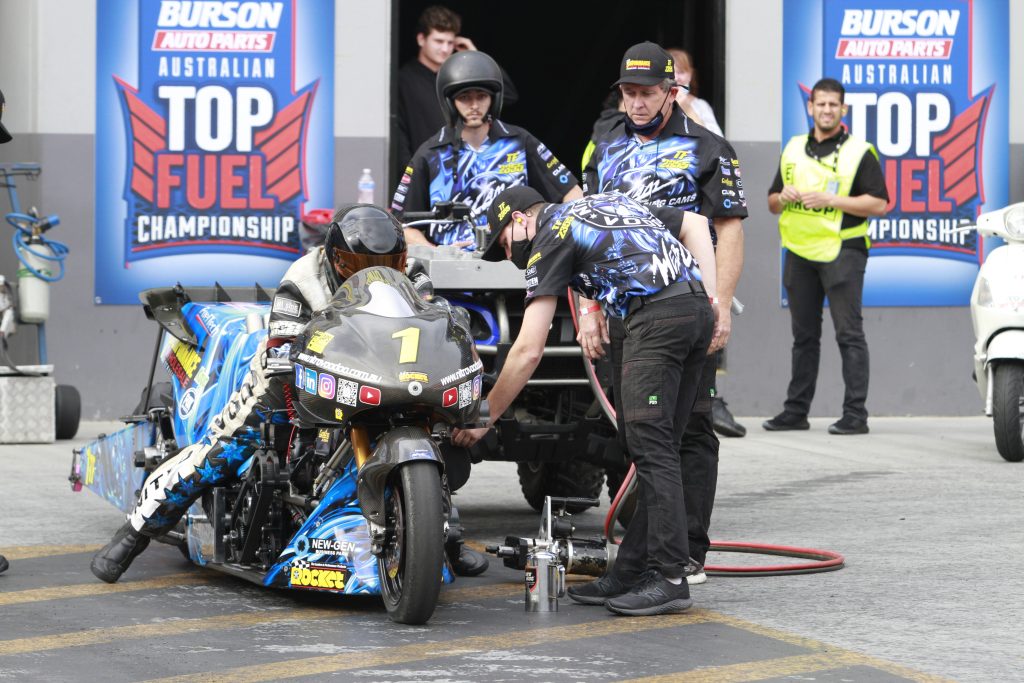 Chris Matheson Top Fuel Motorcycle