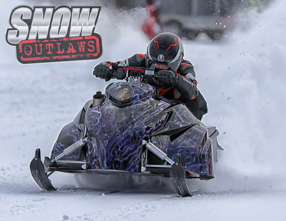 Snowmobile Drag Racing