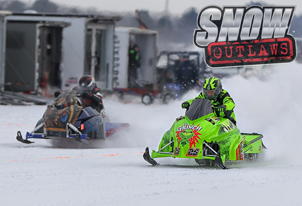 Snowmobile Drag Racing