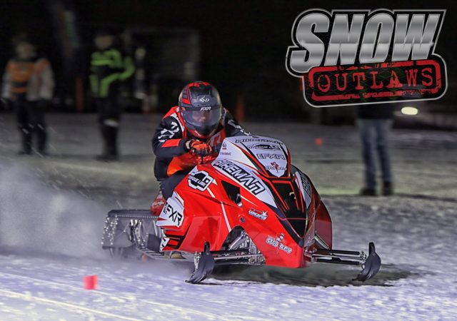 Kyle Shilts Snowmobile Drag Racing
