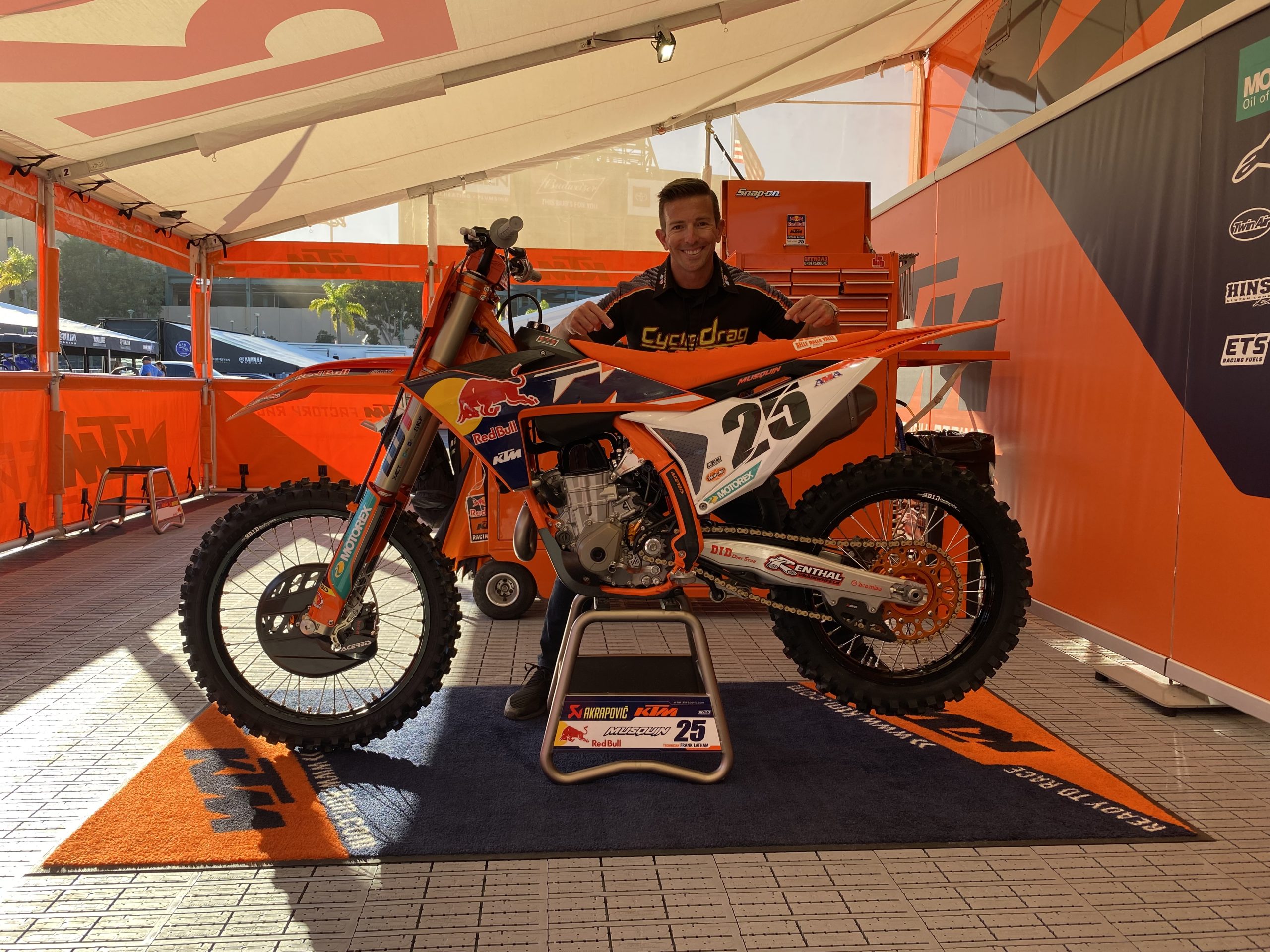 Factory KTM Bike, Marvin Musquin