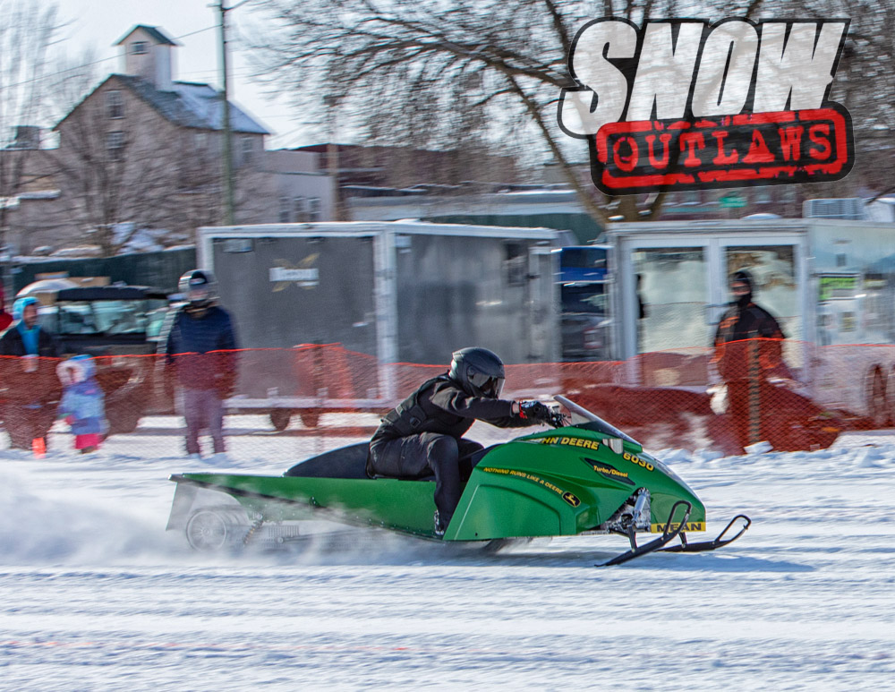 Snowmobile Drag Racing