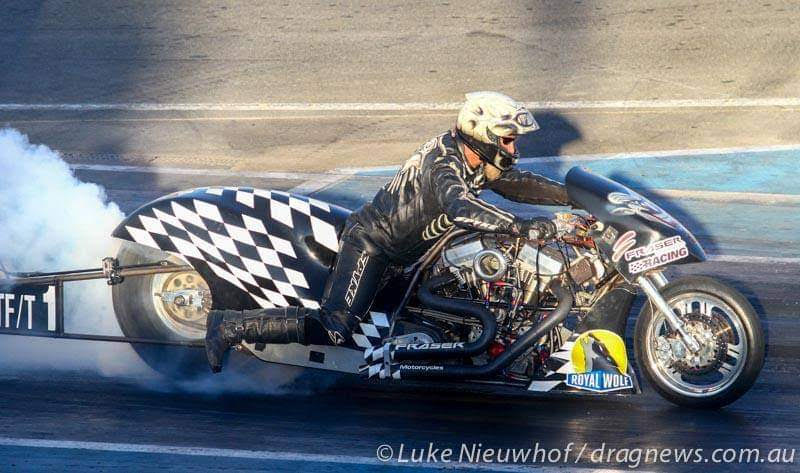 Chris Porter Top Fuel Harley
