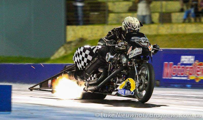 Top Fuel Harley Chris Porter