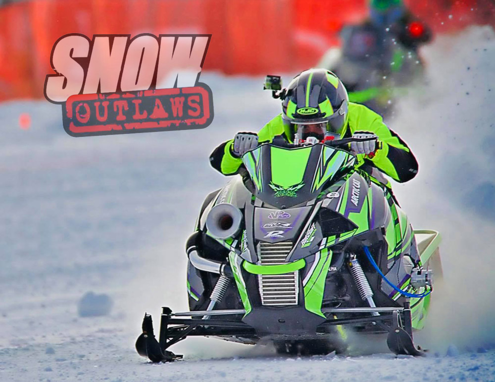 Snowmobile Drag Racing