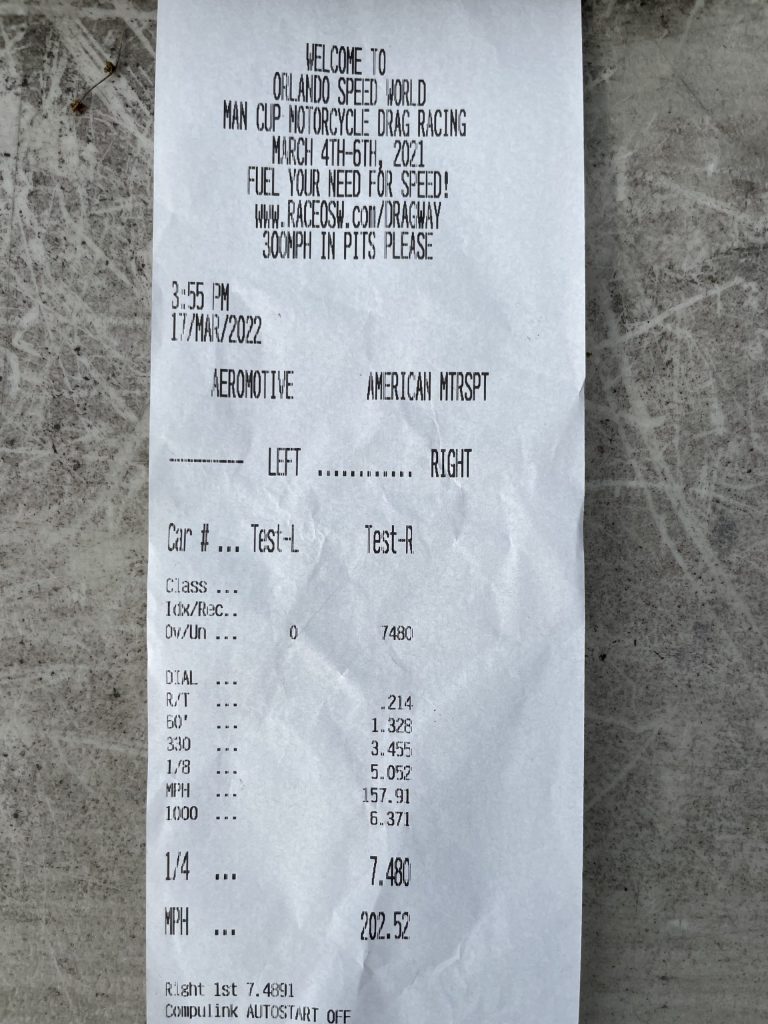 Steve Huff - Electric Dragster World Record