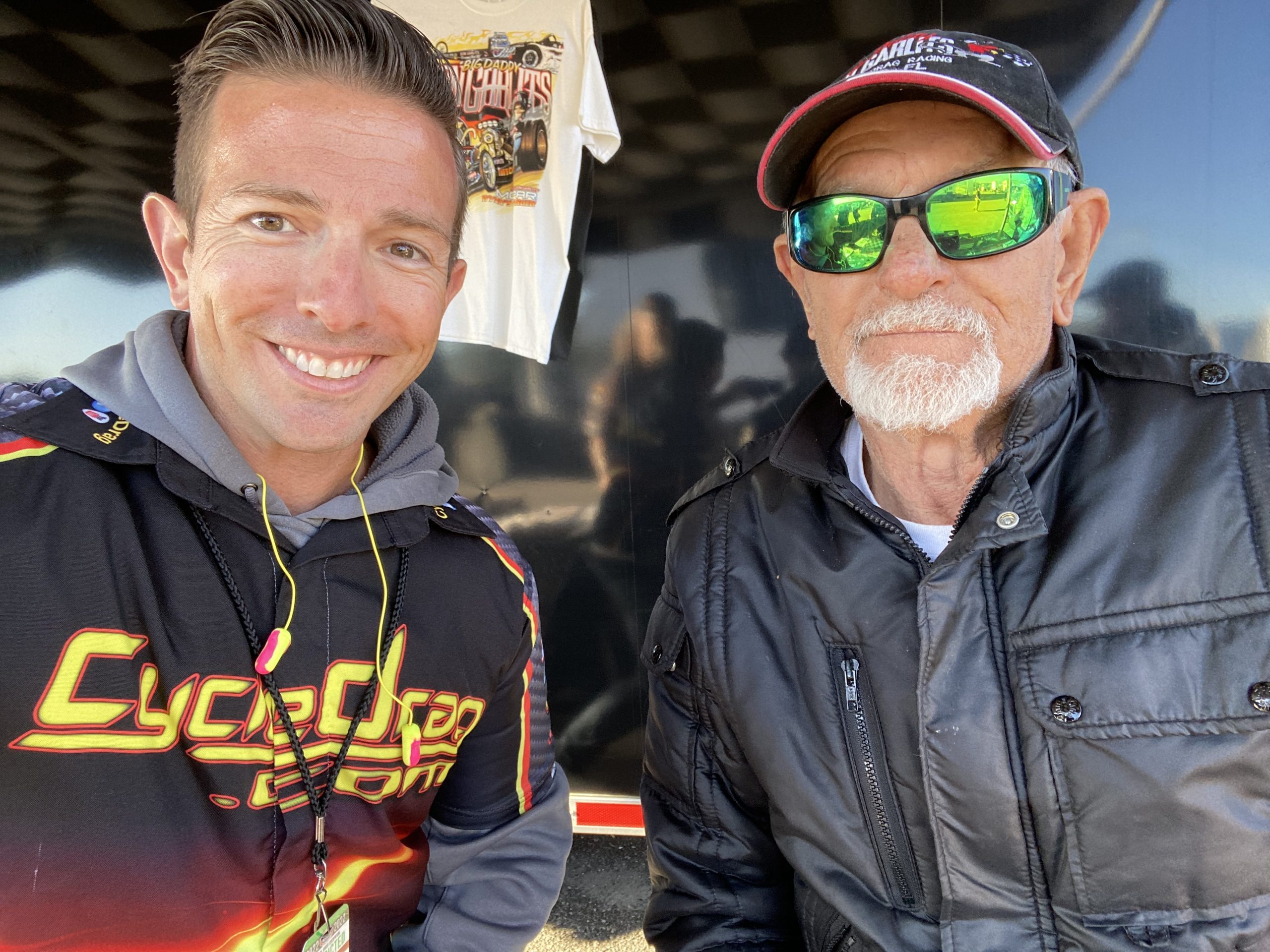 Jack Korpela, "Big Daddy" Don Garlits