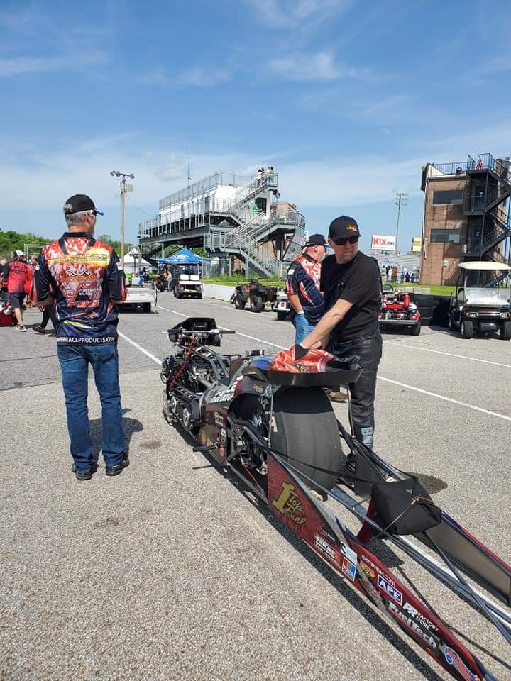 Mitch Brown Top Fuel Motorcycle