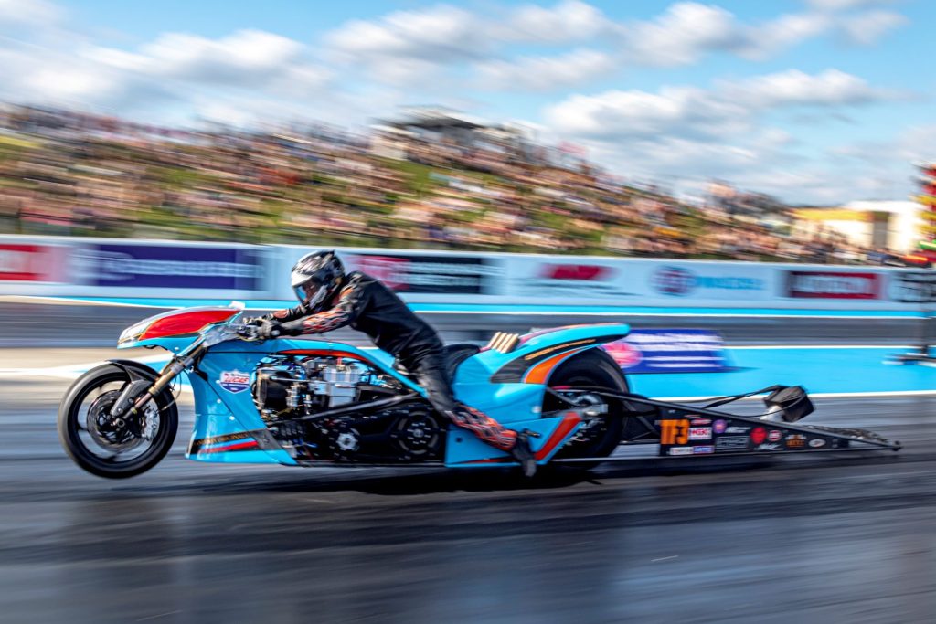 Neil Midgley Top Fuel Motorcycle