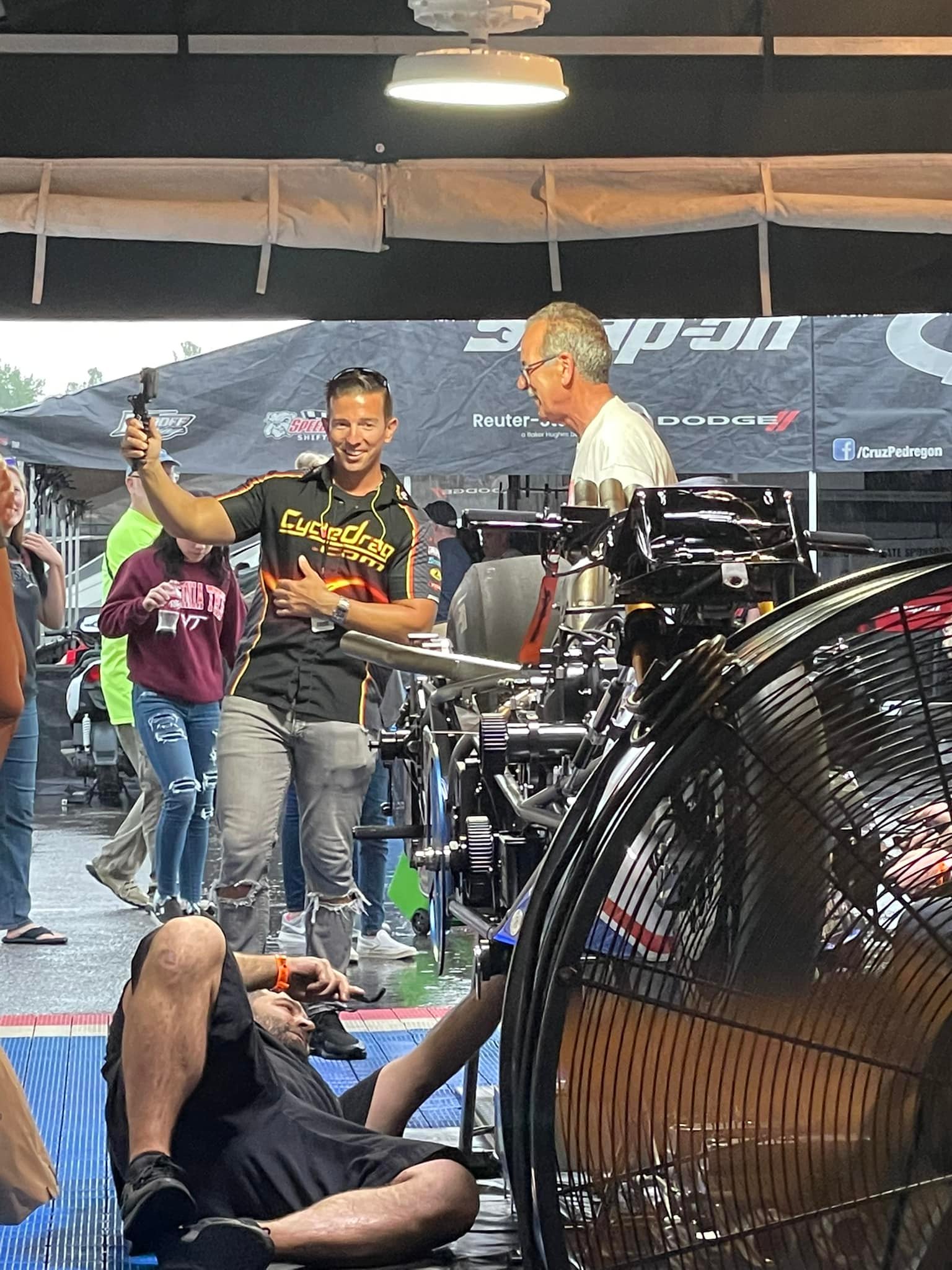 Larray Spider Man Larry “Spiderman” McBride Shatters Speed Record with 268 MPH NHRA Blast ...