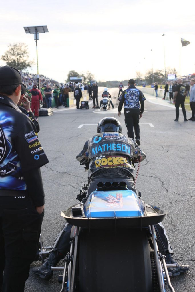 Chris Matheson Top Fuel Motorcycle